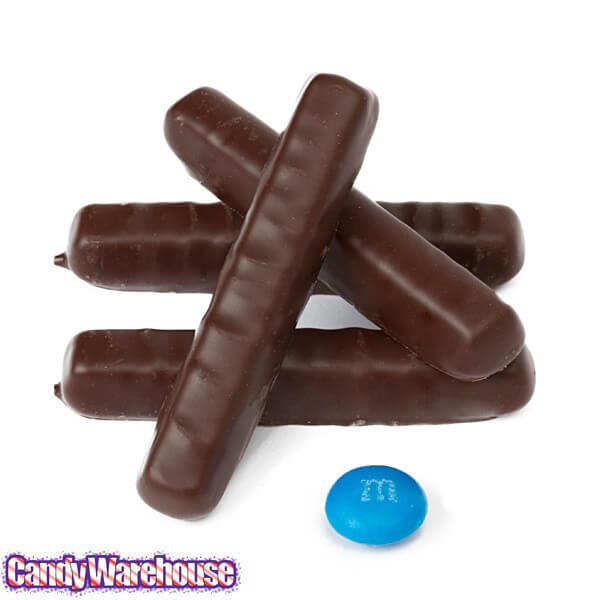 Dark Chocolate Covered Mango Chili Sticks: 10.5-Ounce Gift Box - Candy Warehouse