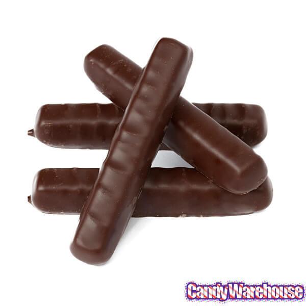 Dark Chocolate Covered Mango Chili Sticks: 10.5-Ounce Gift Box - Candy Warehouse