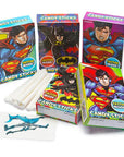 DC Comics Batman and Superman Candy Sticks Packs: 30-Piece Box - Candy Warehouse