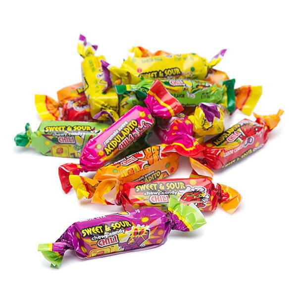 De La Rosa Acidulados con Chile Chewy Candy: 100-Piece Bag - Candy Warehouse