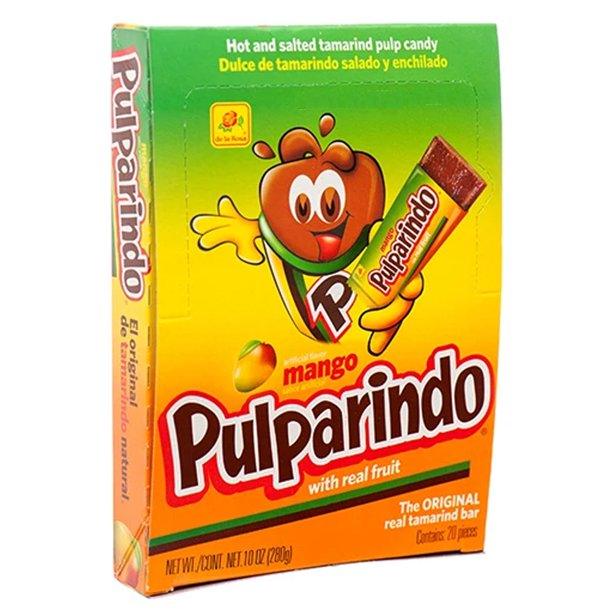 De La Rosa Mango Pulparindo Candy: 20-Piece Box - Candy Warehouse