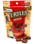 DeMet's Turtles Minis Caramel Nut Cluster Chocolates - Original: 5-Ounce Bag - Candy Warehouse