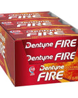 Dentyne Ice Sugar Free Gum Packets - Fire: 9-Piece Box