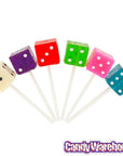 Dice Lollipops - Assorted: 24-Piece Box - Candy Warehouse