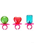 Disney Frozen Lollipop Rings Candy 3-Packs: 12-Piece Box