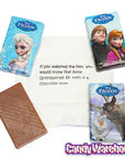 Disney Frozen Mini Milk Chocolate Bars: 15-Piece Bag - Candy Warehouse