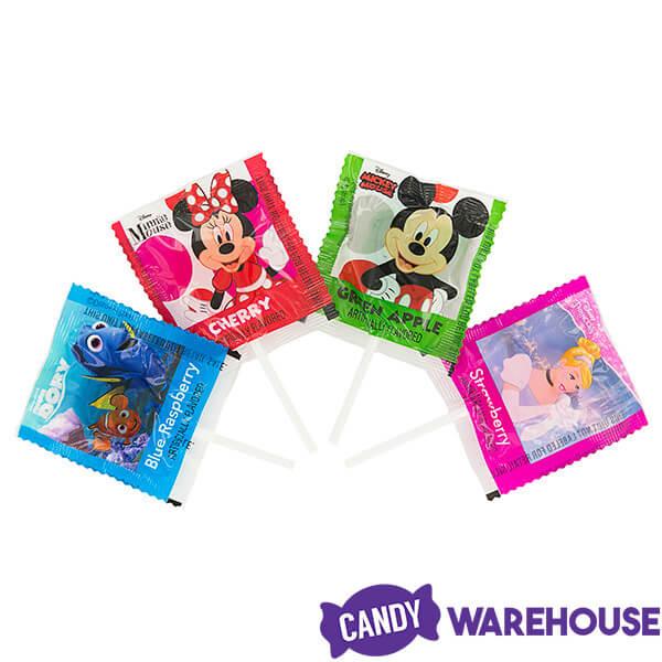 Disney Lollipops Pinata Candy Mix: 112-Piece Bag - Candy Warehouse