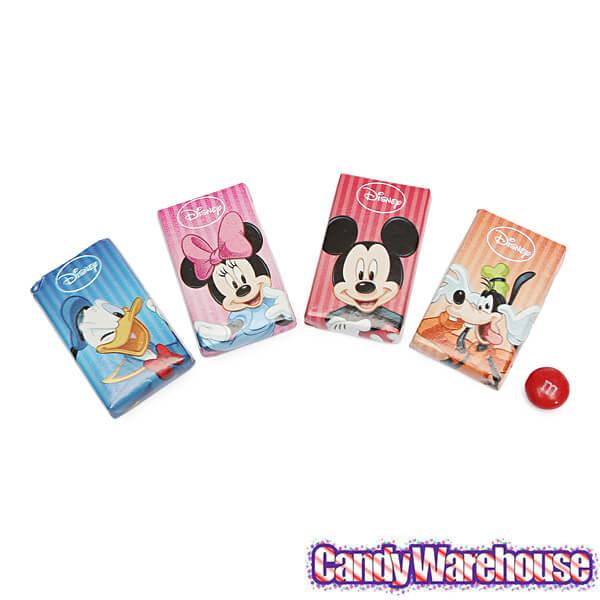 Disney Mickey Mouse and Friends Mini Milk Chocolate Bars: 15-Piece Bag - Candy Warehouse