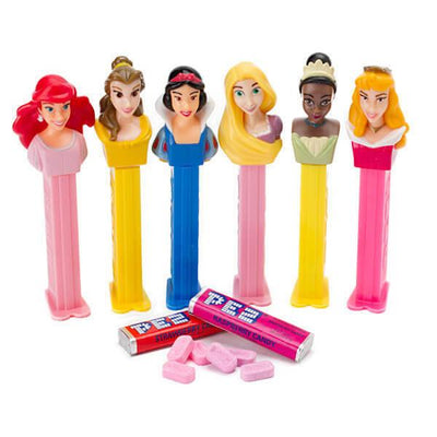 Disney Princesses PEZ Candy Packs: 12-Piece Display – Candy Warehouse