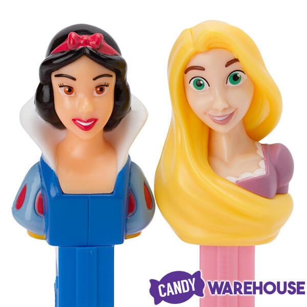 Disney Princesses PEZ Candy Packs: 12-Piece Display - Candy Warehouse