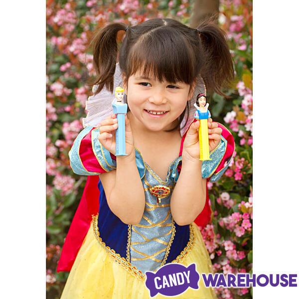 Disney Princesses PEZ Candy Packs: 12-Piece Display - Candy Warehouse