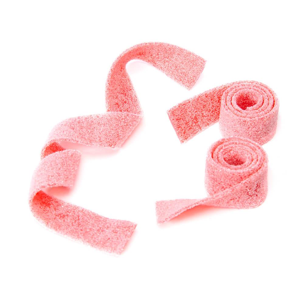 Dorval Sour Power Belts Candy - Pink Lemonade: 150-Piece Tub - Candy Warehouse