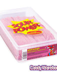 Dorval Sour Power Belts Candy - Wild Cherry: 150-Piece Tub - Candy Warehouse