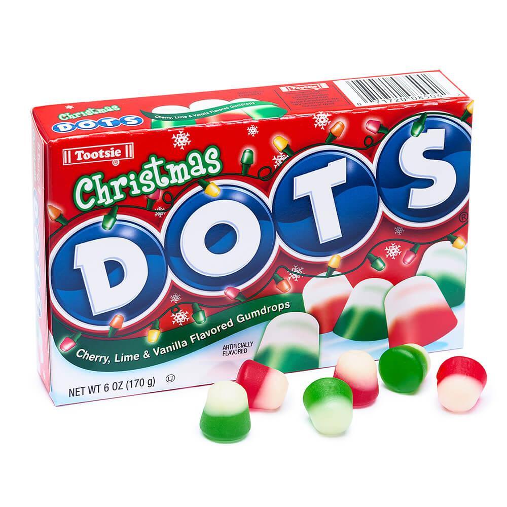 Dots Candy Christmas 6-Ounce Packs: 12-Piece Box - Candy Warehouse