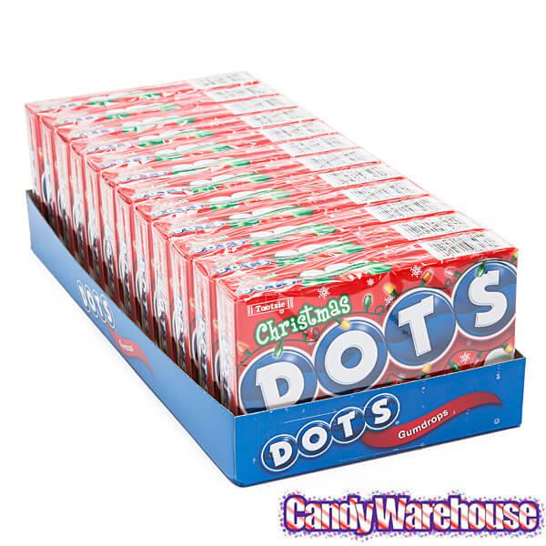 Dots Candy Christmas 6-Ounce Packs: 12-Piece Box - Candy Warehouse