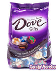 Dove Assorted Chocolate Squares in Christmas Gift Wrappers: 85-Piece Bag - Candy Warehouse