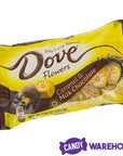 Dove Caramel & Milk Chocolate Flowers: 30-Piece Bag