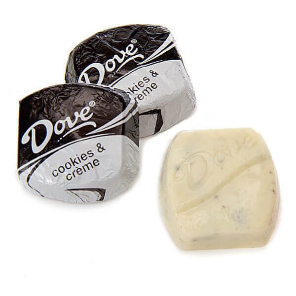 Dove Cookies n Creme Candy Squares: 25-Piece Bag - Candy Warehouse