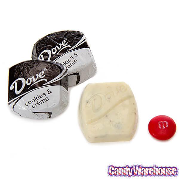 Dove Cookies n Creme Candy Squares: 25-Piece Bag - Candy Warehouse