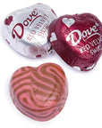 Dove Milk Chocolate and Red Velvet Swirl Valentine Hearts: 30-Piece Bag - Candy Warehouse