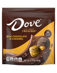 Dove Milk Chocolate Caramel Squares: 24-Piece Bag