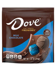 Dove Milk Chocolate Squares: 24-Piece Bag