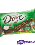 Dove Peppermint Bark Dark Chocolate Squares: 28-Piece Bag - Candy Warehouse