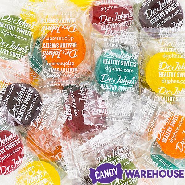 Dr. John's Sugar Free Hard Candy Fruit Drops: 1LB Bag - Candy Warehouse