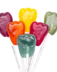 Dr. John's Sugar Free Tooth-Shaped Suckers Assortment: 1LB Bag