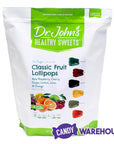 Dr. John's Sugar Free Tooth-Shaped Suckers Assortment: 1LB Bag