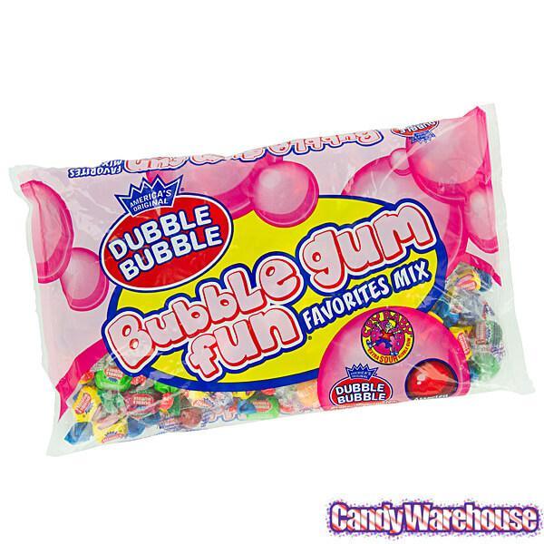 Dubble Bubble Assorted Bubble Gum: 30-Ounce Bag - Candy Warehouse