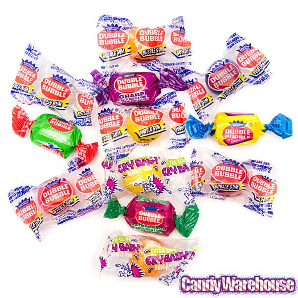 Dubble Bubble Assorted Bubble Gum: 30-Ounce Bag - Candy Warehouse