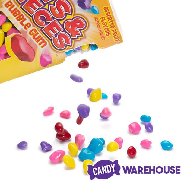 Dubble Bubble Bits and Pieces Bubble Gum Packs: 24-Piece Box - Candy Warehouse