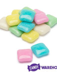 Dubble Bubble Chiclets Chewing Gum Tabs - Polar Mint: 1.5LB Jar - Candy Warehouse