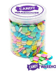 Dubble Bubble Chiclets Chewing Gum Tabs - Polar Mint: 1.5LB Jar - Candy Warehouse