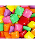 Dubble Bubble Chiclets Chewing Gum Tabs - Tropical Fruit Flavors: 1.5LB Jar - Candy Warehouse