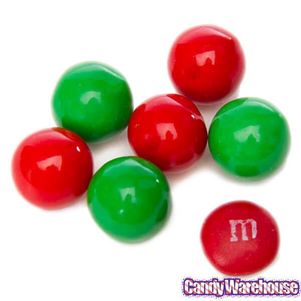 Dubble Bubble Christmas Gumballs: 4-Ounce Carton - Candy Warehouse