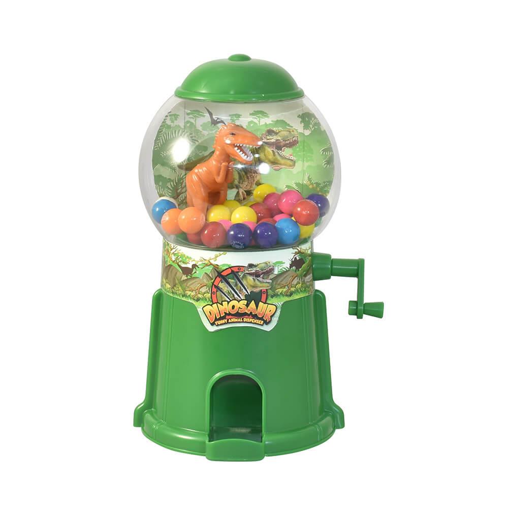 Dubble Bubble Dinosaur Gumball Game Machine with Gumballs - Candy Warehouse