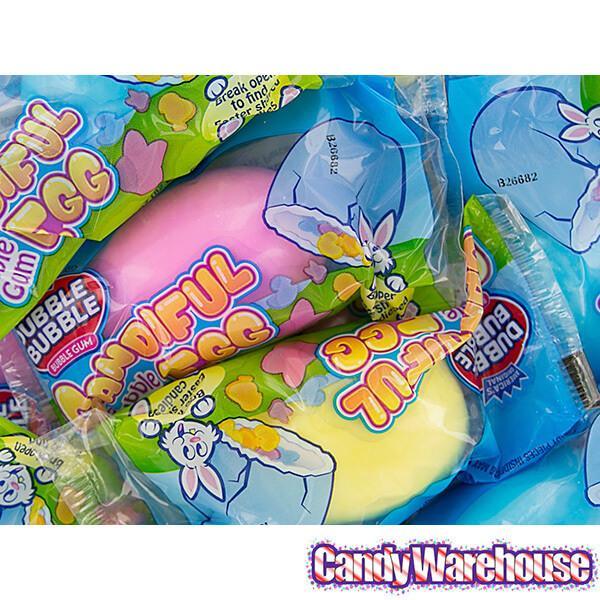 Dubble Bubble Giant Candiful Bubble Gum Eggs: 12-Piece Box - Candy Warehouse