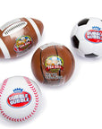 Dubble Bubble Gum Sports Pro Balls: 12-Piece Box - Candy Warehouse