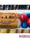 Dubble Bubble Gumballs Filled Baseball Bat - Candy Warehouse