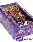 Dubble Bubble Halloween Ghoulish Gumballs 10-Ball Tubes: 24-Piece Box - Candy Warehouse