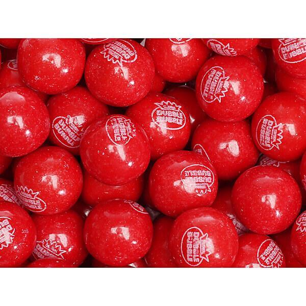 Dubble Bubble Hot Chew Cinnamon 1-Inch Gumballs: 850-Piece Case - Candy Warehouse