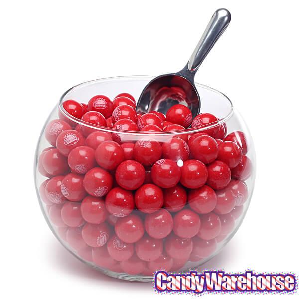 Dubble Bubble Hot Chew Cinnamon 1-Inch Gumballs: 850-Piece Case - Candy Warehouse