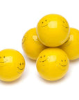 Dubble Bubble Smiley Face 1-Inch Gumballs: 850-Piece Case - Candy Warehouse