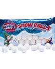 Dubble Bubble Snowballs Gumball Packs: 24-Piece Box