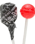 Dum Dums Black Party Pops - Cherry: 75-Piece Bag