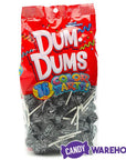 Dum Dums Black Party Pops - Cherry: 75-Piece Bag