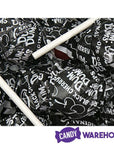 Dum Dums Black Party Pops - Cherry: 75-Piece Bag