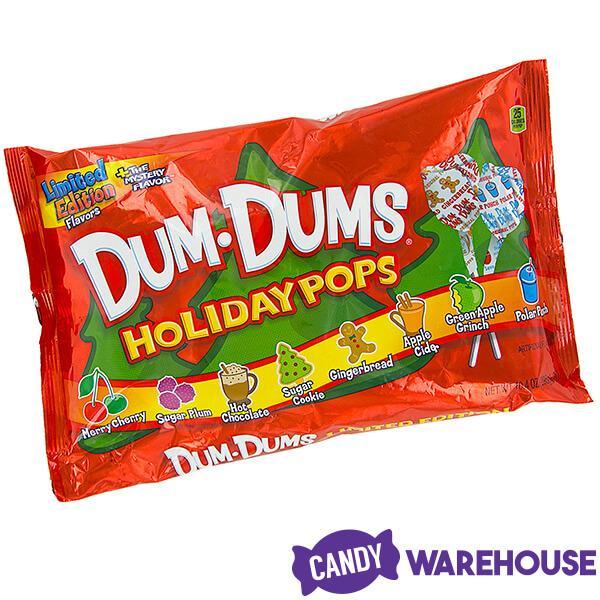 Dum Dums Holiday Pops: 40-Piece Bag - Candy Warehouse